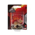 Boneco E Personagem Jurassic World Mini Figura Triceratops - Mattel