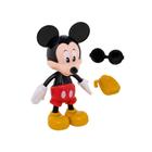 Boneco Flexível com Acessórios - Mickey - 10cm - Disney Júnior - Elka