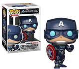 Boneco Funko Pop Avengers Gamer Verse Captain America 627