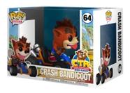 Boneco Funko Pop CTR Crash Team Racing Crash Bandicoot 64