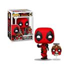 Boneco Funko Pop! Deadpool & Wolverine Deadpool com Headpool - Funkp