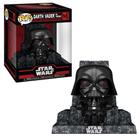 Boneco Funko Pop Deluxe Star Wars - Darth Vader No Trono - Candide