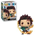 Boneco Funko Pop! Demon Slayer - Tanjiro Respiração do Sol - Candide