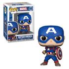 Boneco Funko Pop Marvel Clássicos- Capitão América - Candide