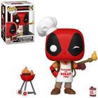 Boneco Funko Pop Marvel Deadpool Backyard Griller 774