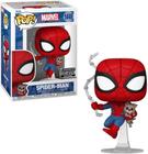 Boneco Funko Pop! Marvel - Homem-Aranha e Cachorro Sandwich - Candide