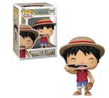 Boneco Funko Pop One Piece Luffy com Carne - Candide