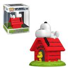 Boneco Funko Pop Peanuts Snoopy & Woodstock With Doghouse
