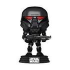 Boneco Funko Pop Star Wars The Mandalorian Dark Trooper 466