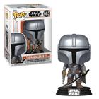 Boneco Funko Pop Star Wars - The Mandalorian With Darksaber - Candide