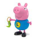 Boneco George Atividades 24cm Gira Bolinha Peppa Pig - Elka