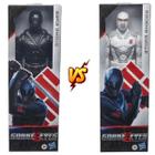 Boneco Gi Joe Snake Eyes e Storm Shadow De 30cm Hasbro E8345