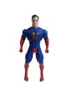 Boneco Gigante Articulado Super Man +/- 42 Cm Super Homem