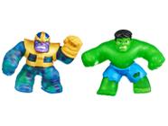 Boneco Goo Jit Zu Marvel Hulk vs Thanos
