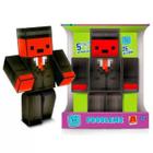 Boneco Grande Kadu Minecraft Turma Do Problems Articulado - Alfazarra