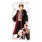 Boneco Harry Potter Articulado 45cm com capa e varinha - Novabrink - Baby Brink