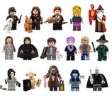 Boneco harry potter hermione ron bloco de montar