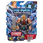 Boneco He-Man Power Attack Com Acessórios - Mattel Hbl65