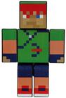 Boneco Hobi Hood 25cm - Minecraft Gamers Youtubers Streamers Brinquedo Original - Algazarra
