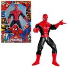 Boneco Homem Aranha Grande Infantil 45cm Articulado Vinil Marvel Spider Man Vingadores Brinquedos Mimo