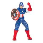 Boneco Homem Capitão America Comics Mimo 45 Cm Articulado