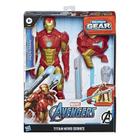 Boneco homem de ferro acessorios titan blast gear - hasbro