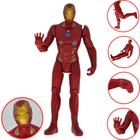 Boneco Homem de Ferro Articulado Vingadores 17 Cm
