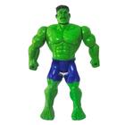 Boneco Hulk Miniatura Articulado 15cm Aventureiros