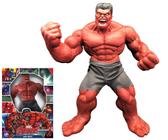 Boneco Hulk Vermelho Gigante Marvel Articulado Revolution