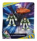 Boneco Imaginext Lightyear Buzz Lightyear & Alisha Hgt38