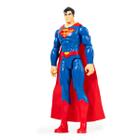 Boneco Infantil Figura De Ação Liga da Justiça Superman Azul 30 Cm Articulado Original Resistente