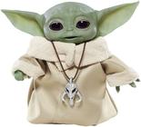 Boneco Interativo Star Wars Mandalorian Baby Yoda Hasbro - 18 cm