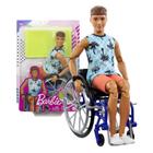 Boneco Ken Cadeira De Rodas Barbie Fashionistas Hjt59 Mattel