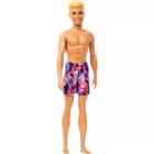 Boneco Ken Fashionista - Loiro com Bermuda Roxa - Mattel