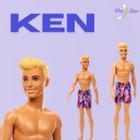 Boneco Ken Praia Piscina Barbie Bermuda Original Mattel