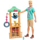 Boneco Ken Veterinário - Ken Profissões - Barbie - Mattel