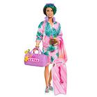 Boneco Ken Viajante Estilo Praia Barbie Extra