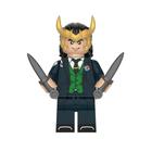 Boneco Loki Serie Marvel em Bloco
