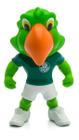 Boneco Mascote De Futebol Periquito Palmeiras