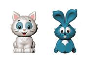 Boneco Mascotes Mingau Sansão Turma Da Mônica Vinil Adijomar