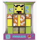 Kit 3 Bonecos Minecraft Problems Melzinha Mel 35 Cm - Algazarra - Boneco  Minecraft - Magazine Luiza