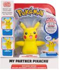 Boneco Meu Parceiro Pikachu Interativo c/ Som e Luz - Pokémon - Jazwares