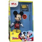 Boneco Mickey Com Óculos E Mochila