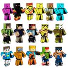 Boneco Minecraft Turma Problems 25cm Gamer Youtuber Original