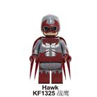 Boneco Minifigura Hawk-DC - Kopf