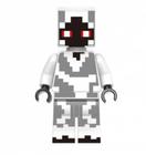 Boneco Minifigure Blocos De Montar Minecraft Camuflado White