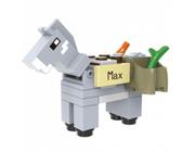 Boneco Minifigure Blocos De Montar Minecraft Horse - Mega Block Toys