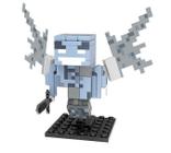 Boneco Minifigure Blocos De Montar Cow Flower Minecraft em