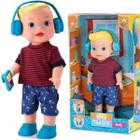 Boneco My Little Collection Boy Loiro c/Acessórios - Diver Toys
