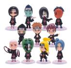 Boneco Naruto Akatsuki Miniatura 11 Personagens Shippuden